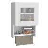 Ithaca Kitchen Wall Cabinet with Towel and Spice Rack