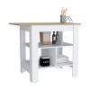 Finley Kitchen Island with Counter Space