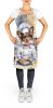 Papillon The Chef Apron Cooking Kitchen Server Baking Crafts Gardening for Adult Women Men, Unisex, Large, Multicolor