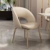 Upholstered Dining Chairs Set of 2,  Kitchen & Dining Room Side Chairs with Back
