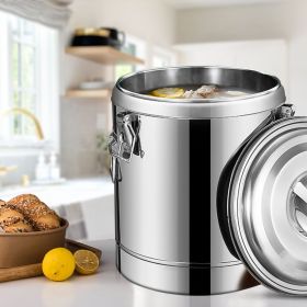 SOGA 12L Stainless Steel Insulated Stock Pot – Hot & Cold Beverage Container for Tea, Coffee, Juice, or Water