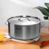 SOGA 9L Top Grade Thick Stainless Steel Stock Pot 18/10