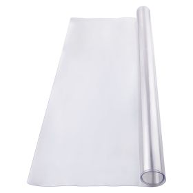 VEVOR Plastic Table Cover, 36 x 54 Inch 1.5 mm Thick Clear Table Protector, Rectangle PVC Desk Mat, Waterproof & Easy Cleaning Desk Pad Tablecloth