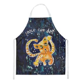 NEW Space Cat Det Cat Apron Cooking Kitchen Server Baking Crafts Gardening for Adult Women Men, Unisex, Large, Multicolor