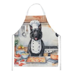 Belgian Sheepdog The Chef Apron Cooking Kitchen Server Baking Crafts Gardening for Adult Women Men, Unisex, Large, Multicolor