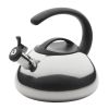 Stainless Steel Whistling Tea Kettle, 2.3 Quart, Silver