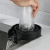Two-piece Kitchen Sink Faucet Cup flusher, Automatic sink flusher, sink sprayer with kitchen sink Hose