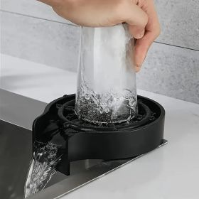 Two-piece Kitchen Sink Faucet Cup flusher, Automatic sink flusher, sink sprayer with kitchen sink Hose