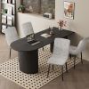 Dining Chairs Set of 4,Modern Dining Room Chairs,Kitchen Chairs Set of 4 with Upholstered Cushion Seat and Metal Legs for Home Kitchen Restaurant