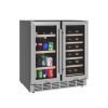 30in Beverage Wine Refrigerator Cooler-80 Can & 30 Bottle Capacity