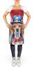 Beagle Patriotic American Apron Cooking Kitchen Server Baking Crafts Gardening for Adult Women Men, Unisex, Large, Multicolor