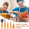 Pumpkin Sculpting Cutting Kit Halloween Decorative Tools