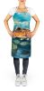 Brown Trout Apron Cooking Kitchen Server Baking Crafts Gardening for Adult Women Men, Unisex, Large, Multicolor