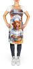 Nova Scotia Duck Tolling Retriever The Chef Apron Cooking Kitchen Server Baking Crafts Gardening for Adult Women Men, Unisex, Large, Multicolor