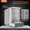 VEVOR Shawarma Grill Machine, 13lbs Capacity, Chicken Shawarma Cooker Machine with 2 Burners