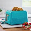 Digital 2-Slice Toaster with Digital Display, Teal Speckle