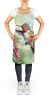 Calliope Hummingbird Apron Cooking Kitchen Server Baking Crafts Gardening for Adult Women Men, Unisex, Large, Multicolor