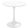 1PC 32 Inch Modern Tulip Round Dining Table with MDF Top