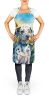Dalmatian in Sunflowers Apron Cooking Kitchen Server Baking Crafts Gardening for Adult Women Men, Unisex, Large, Multicolor