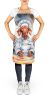 Vizsla The Chef Apron Cooking Kitchen Server Baking Crafts Gardening for Adult Women Men, Unisex, Large, Multicolor