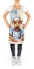 Airedale Terrier The Chef Apron Cooking Kitchen Server Baking Crafts Gardening for Adult Women Men, Unisex, Large, Multicolor