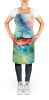 Salmon Apron Cooking Kitchen Server Baking Crafts Gardening for Adult Women Men, Unisex, Large, Multicolor