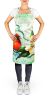 Cardinal Aqua Apron Cooking Kitchen Server Baking Crafts Gardening for Adult Women Men, Unisex, Large, Multicolor