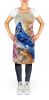 Blue Jay Apron Cooking Kitchen Server Baking Crafts Gardening for Adult Women Men, Unisex, Large, Multicolor