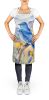 Nevada Mountain Bluebird Apron Cooking Kitchen Server Baking Crafts Gardening for Adult Women Men, Unisex, Large, Multicolor