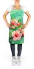 Delaware Peach Blossom in Watercolor Apron Cooking Kitchen Server Baking Crafts Gardening for Adult Women Men, Unisex, Large, Multicolor