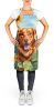 Nova Scotia Duck Toller in Sunflowers Apron Cooking Kitchen Server Baking Crafts Gardening for Adult Women Men, Unisex, Large, Multicolor