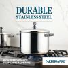 Classic Series 8 Quart Stainless Steel Stockpot with Lid, Induction Compatible, Metal Utensil and Dishwasher Safe, Stainless Steel