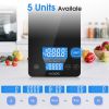 KOIOS Food Scale, 33lb/15kg Digital Kitchen Scale Grams and Ounces for Cooking Baking, 1g/0.1oz Precise Graduation, Type-C Charging, Tare Function