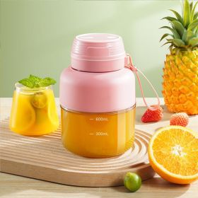 New Portable Juicer, Small Household Juicer, Juicer, Juicer (Color: Pink)