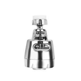 1080° Rotatable Filter Faucet Spray Head Wash Basin Faucet Extender Adapter Anti-Splash Kitchen Tap Extend Bathroom Accessories (Color: 360 Single Mode)