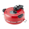 PSQL25RB 1600W Portable Pizza Machine 16 inch Electric Pizza Oven 420 Pizza oven 4 minute Pizza Knob Control Control