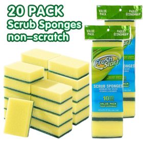 10/20pcs Multi-purpose Cleaning Sponge, Dishwashing Sponge, Kitchen Cleaning Sponge, Household Cleaning Tools, Scouring Pad (32211: 32211-2)