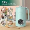Nut Milk Maker Machine - 8 in 1 Soy Milk Maker Machine 35oz with Self-Cleaning, 18H Delay Start & 4H Keep Warm