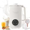 Nut Milk Maker Machine - 8 in 1 Soy Milk Maker Machine 35oz with Self-Cleaning, 18H Delay Start & 4H Keep Warm