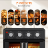 W1002P401138 Bread Machine Oven 26QT Large Capacity French Double Door Air Fryer 1700w 7 Preset Menus 7-in-1 Multifunctional for baking, baking