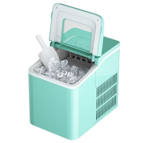26lbs/24h Portable Countertop Ice Maker Machine with Scoop 26lbs/24h Portable Countertop Ice Maker Machine with Scoop