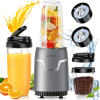 65382357 This 3-in-1 electric juicer for home use combines a milkshake maker, baby food blender
