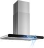 30 inch / 36 inch Island Range Hood 700 CFM Dual-Sided Ceiling Mount Vent Hood, Convertible Ducted/Ductless, Touch,Gesture & Remote Control