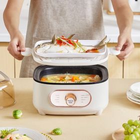 10.5L Large CapacityIt Can Be Steamed And Cooked Well A Multi-purpose Machine,eight Functions (Color: White)