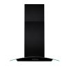 30 inch Stainless Steel Kitchen Island Range Hood 900CFM Tempered Glass 3 Speed Black LEDs