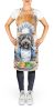 Bergamasco Sheepdog The Chef Apron Cooking Kitchen Server Baking Crafts Gardening for Adult Women Men, Unisex, Large, Multicolor