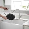 2 Sprayer Single Hole Single-Handle Pull Out Kitchen Faucet 360°Swivel Spout